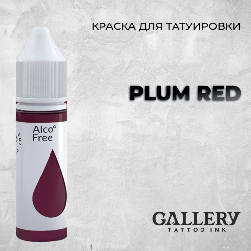 Plum RED — Красная краска от GALLERY