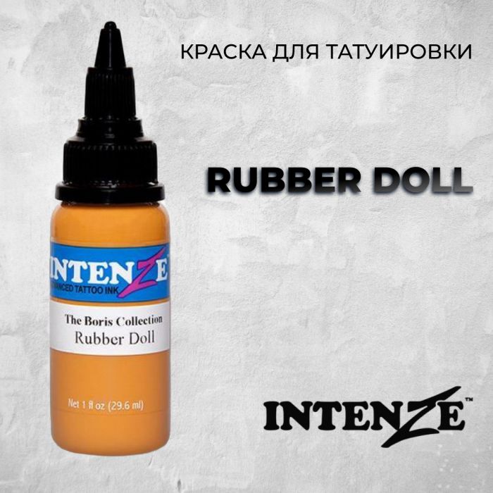 Краска для тату Выбери нужный цвет Rubber Doll