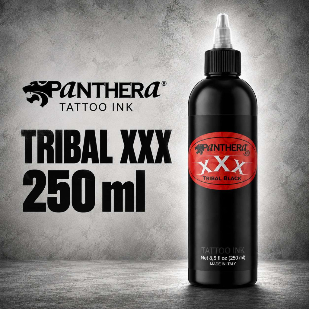 Краска для тату Pantherа Tattoo Ink Panthera Tribal XXX Black 250 мл