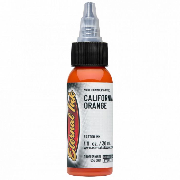 Краска для тату Распродажа California Orange (годен до 03/23)