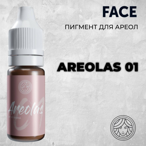 Areolas 01 by Tatyanina — Face PMU — Пигмент для ареол