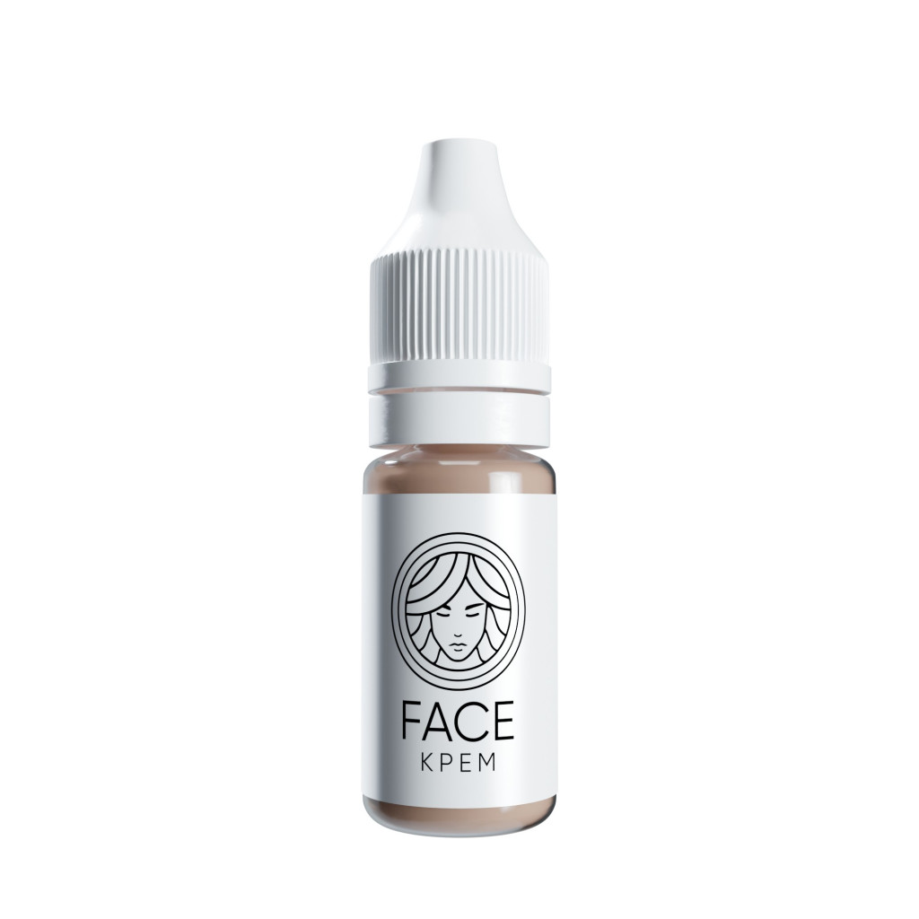 FACE КРЕМ — карамельный гибридный пигмент для перманентного макияжа губ