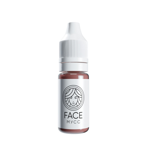 FACE МУСС — натуральный коричневый пигмент для перманентного макияжа губ