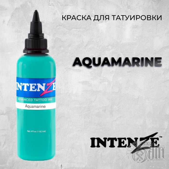 Aquamarine — Intenze Tattoo Ink — Краска для тату