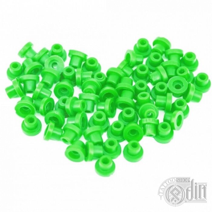 Громметсы  "Т" - зеленые  (100 шт)